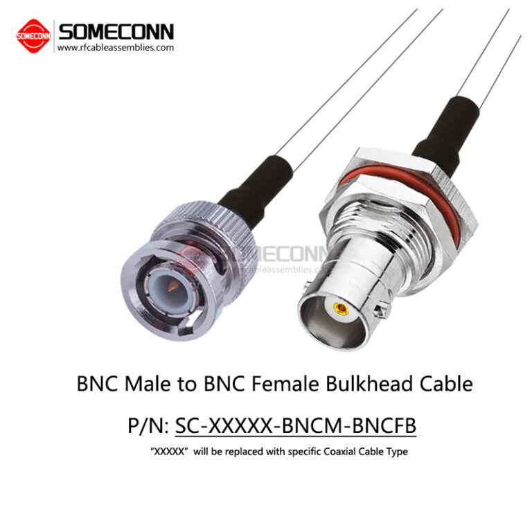 BNC male to BNC female cable