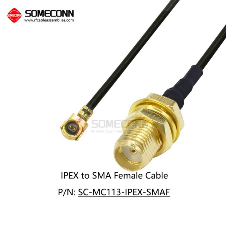 IPEX to SMA Female Cable, U.FL to SMA female pigtail cable