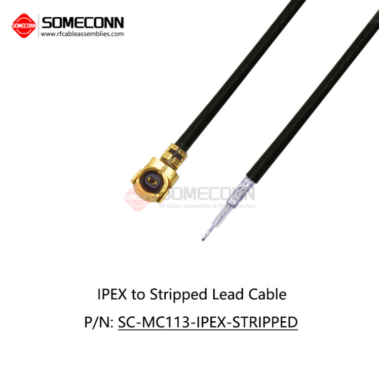 IPEX to Stripped Lead Cable and U.FL to Stripped Lead cable