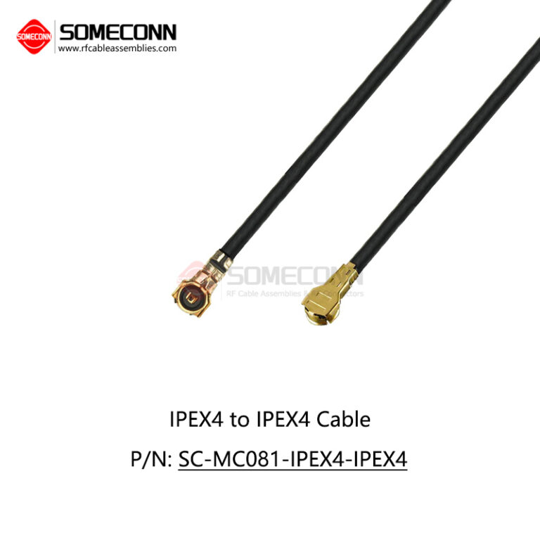 IPEX4 to IPEX4 Cable and MHF4 to MHF4 cable