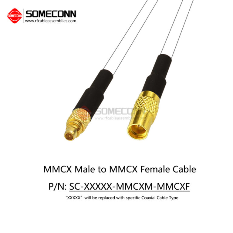MMCX Male to MMCX Female Cable