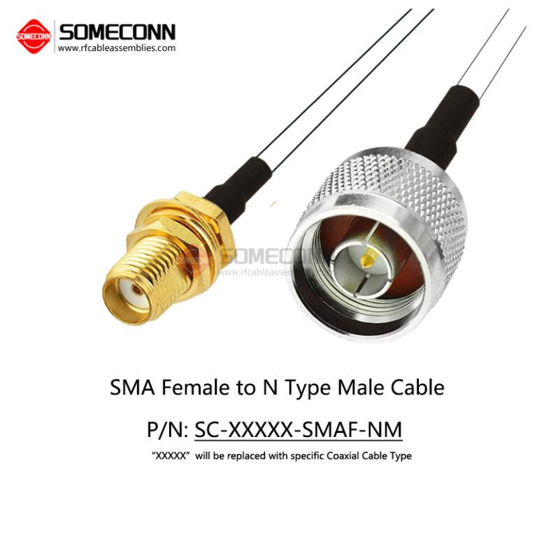 SMA Female to N Type Male Cable