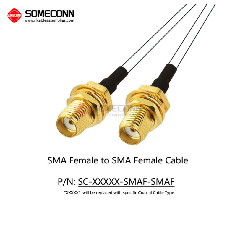 SMA Female to SMA Female Cable