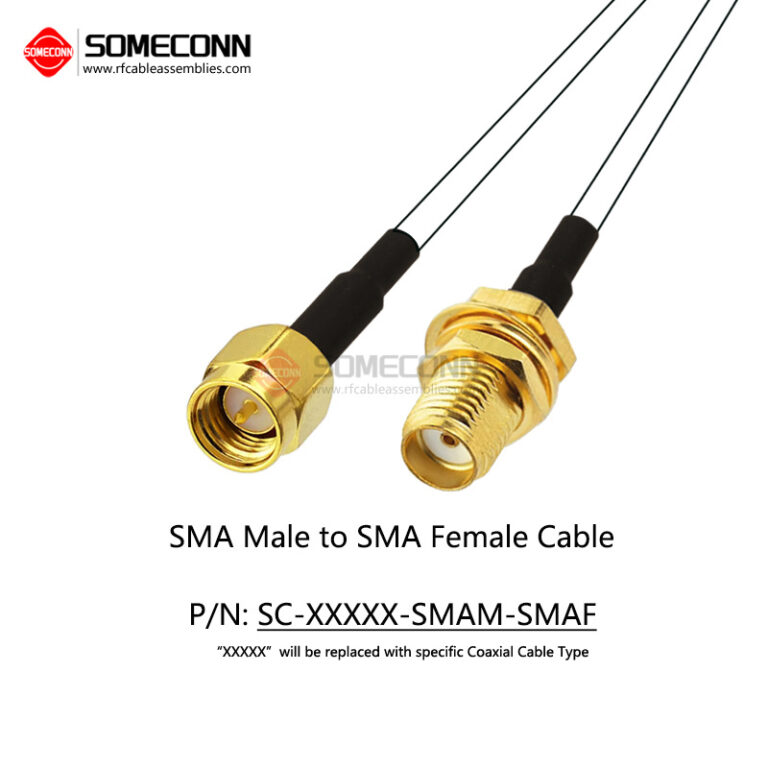 SMA Male to SMA Female Cable