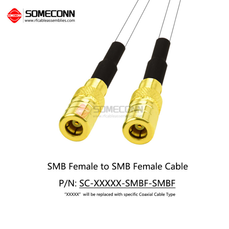 SMB Female to SMB Female Cable