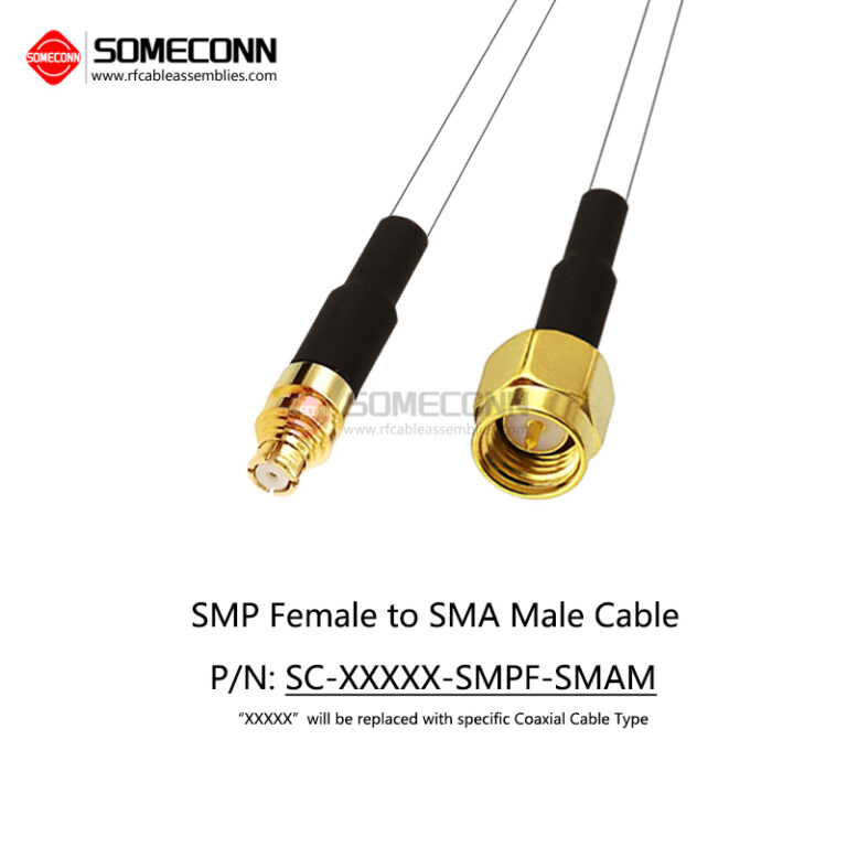 SMP Female to SMA Male Cable
