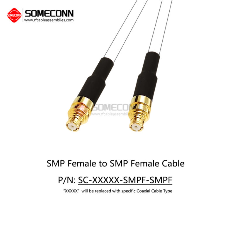 SMP Female to SMP Female Cable