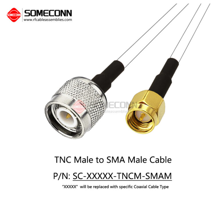 TNC Male to SMA Male Cable